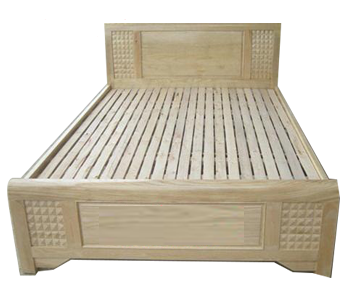 giường ngủ gỗ sồi nga loại 1m2