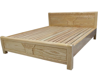 Giường ngủ gỗ sồi nga loại 1m6 